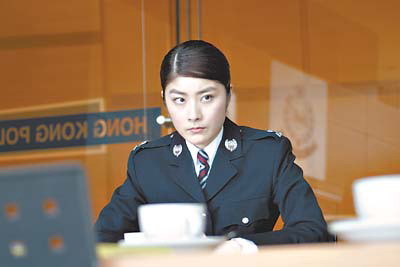 香港女警制服图片